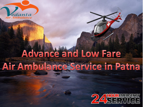 Advance and low budget Air Ambulance service in Patna